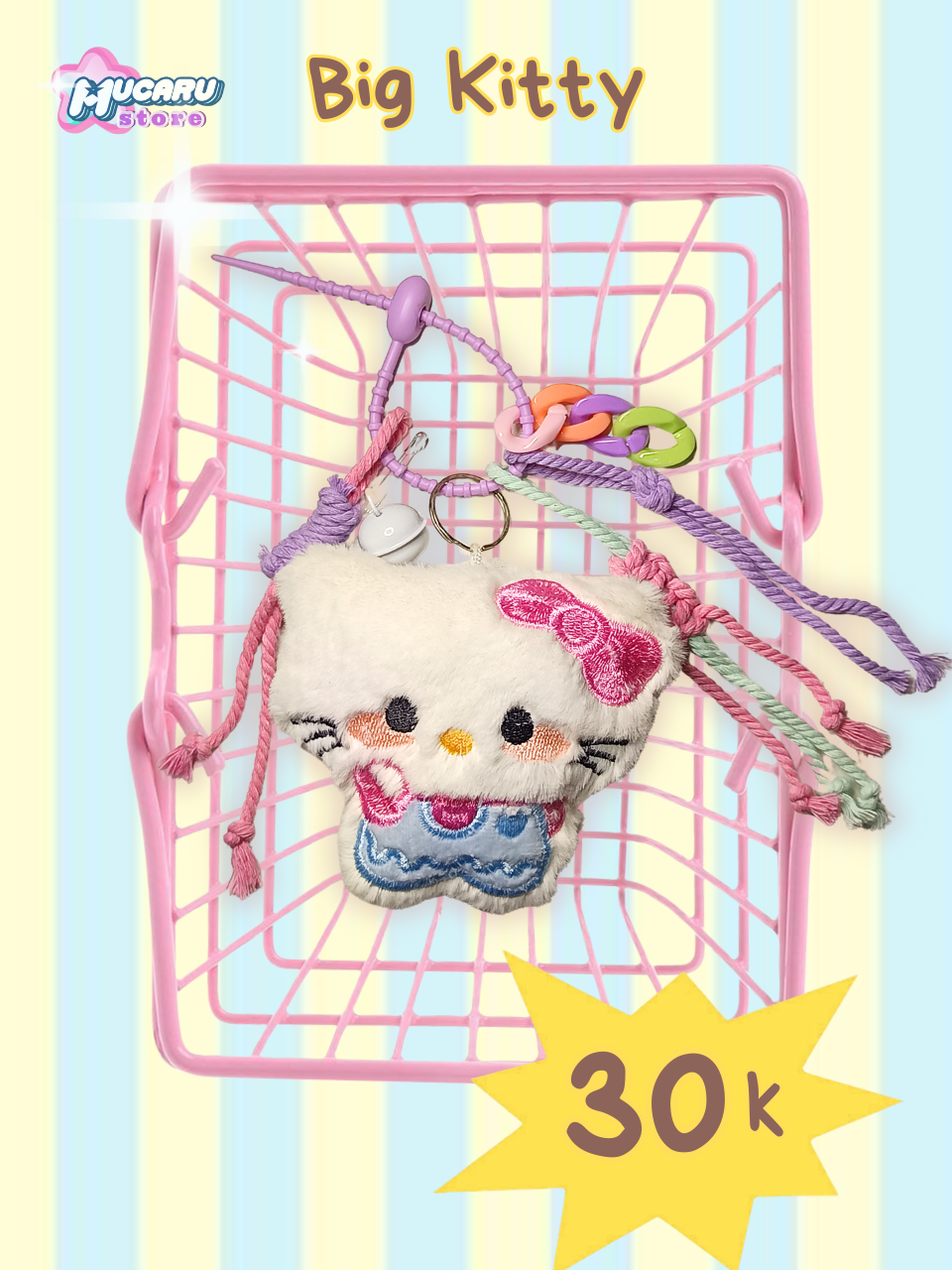 Big Kitty Bag Charm