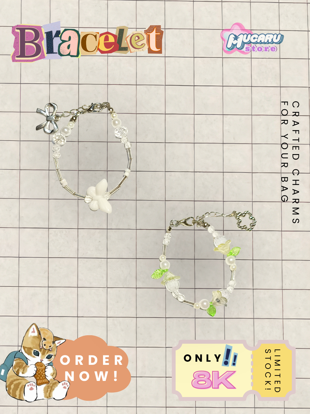Green Beads Bracelet
